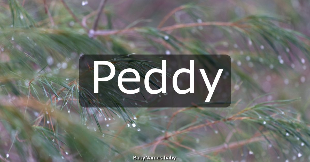 Peddy