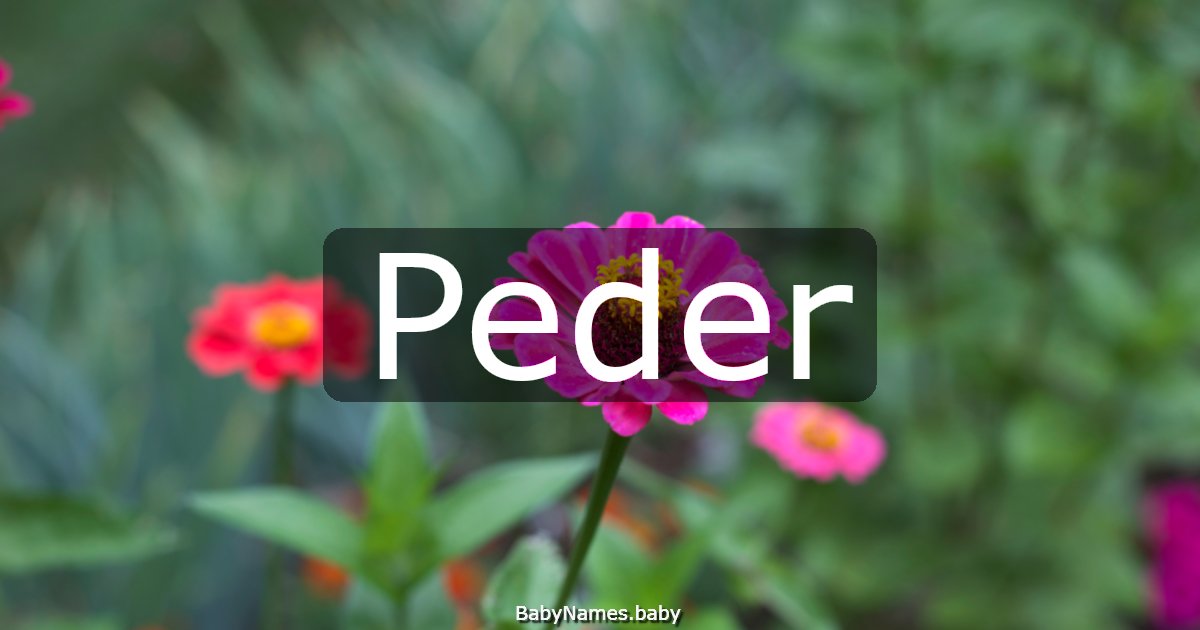Peder