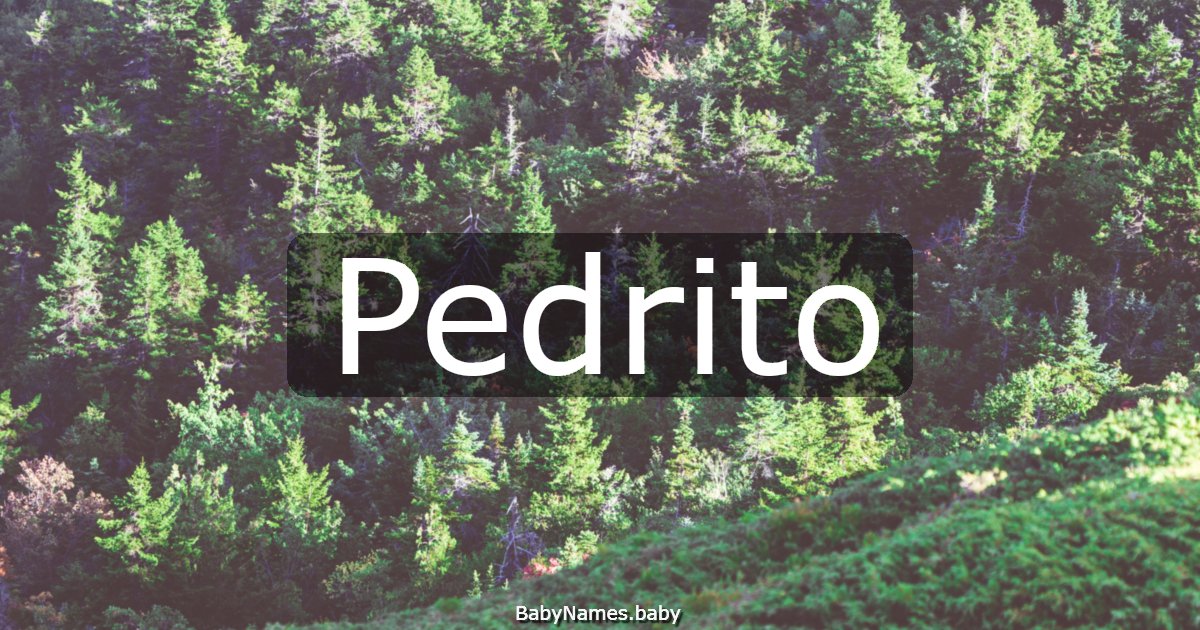 Pedrito