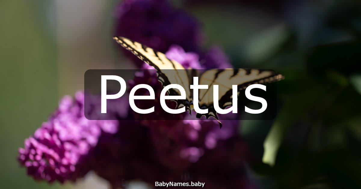 Peetus