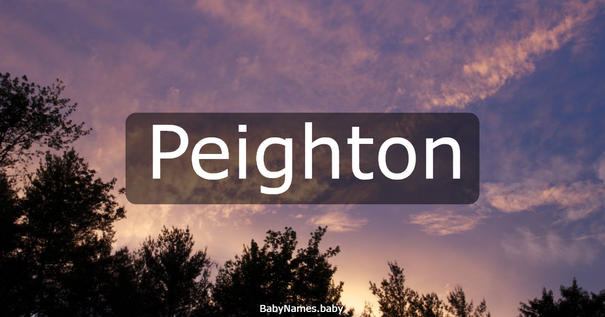 Peighton