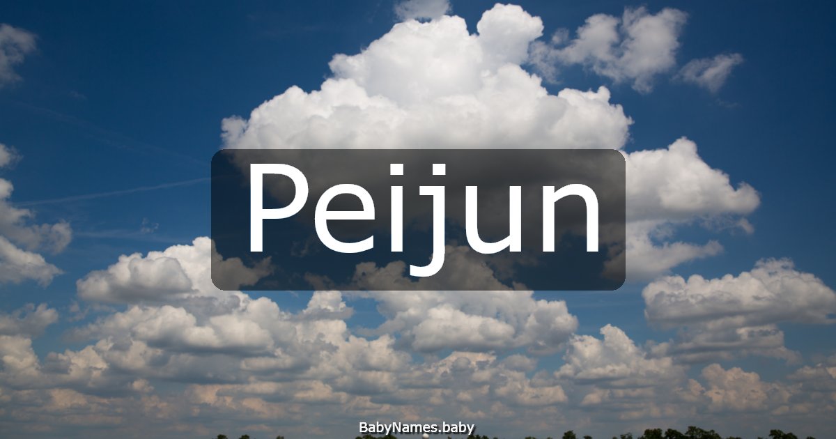 Peijun