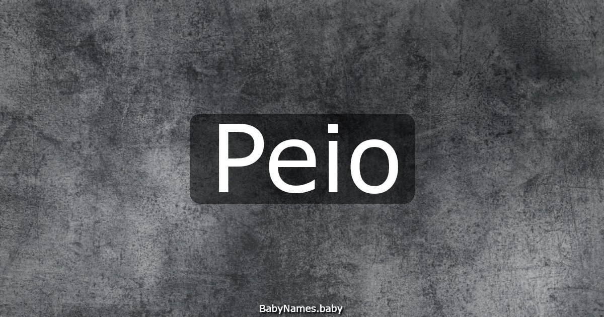 Peio