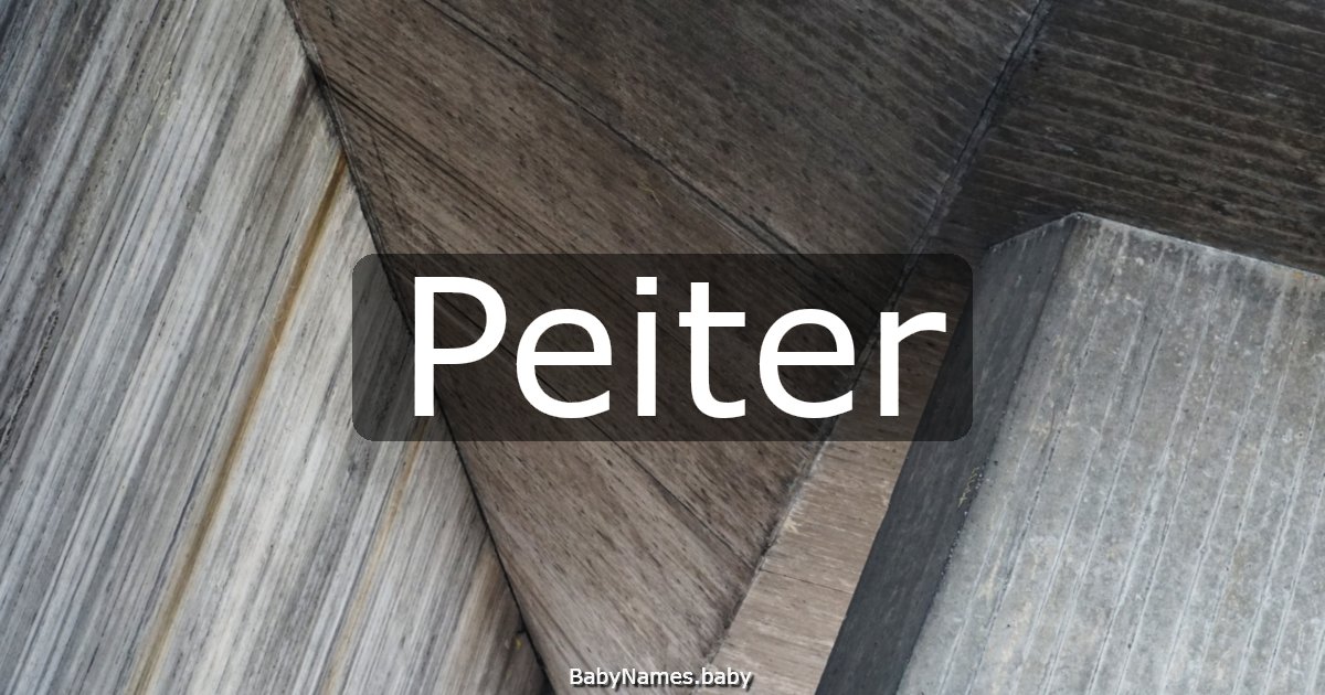 Peiter