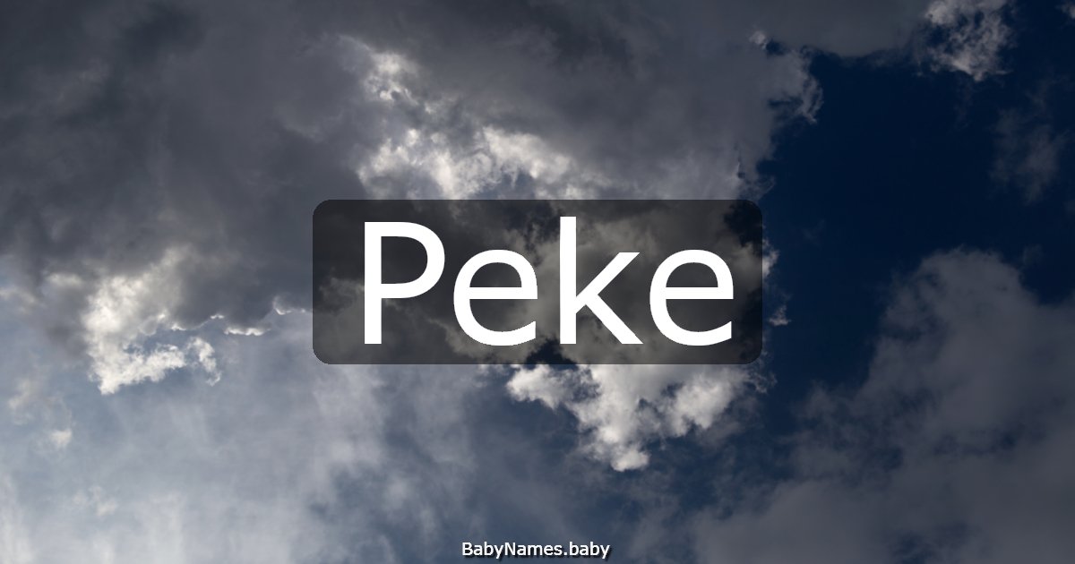 Peke