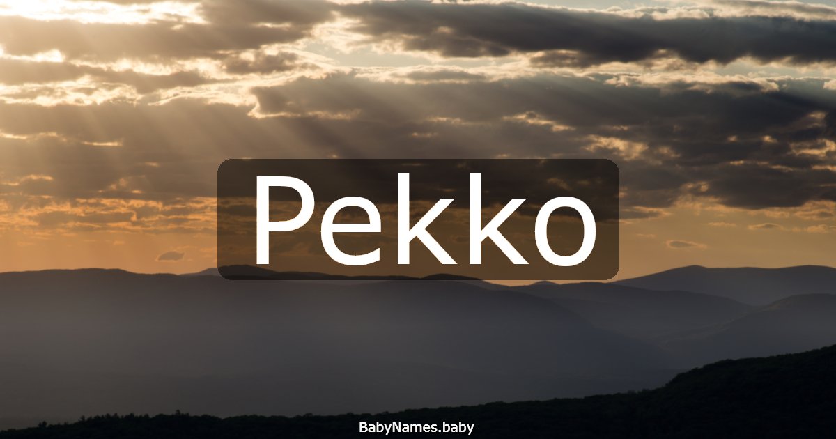 Pekko