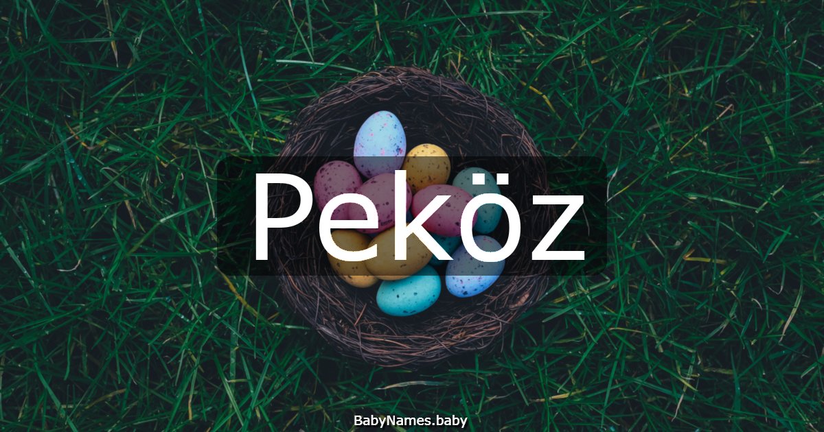 Peköz