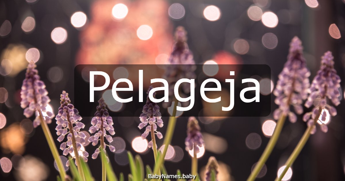 Pelageja