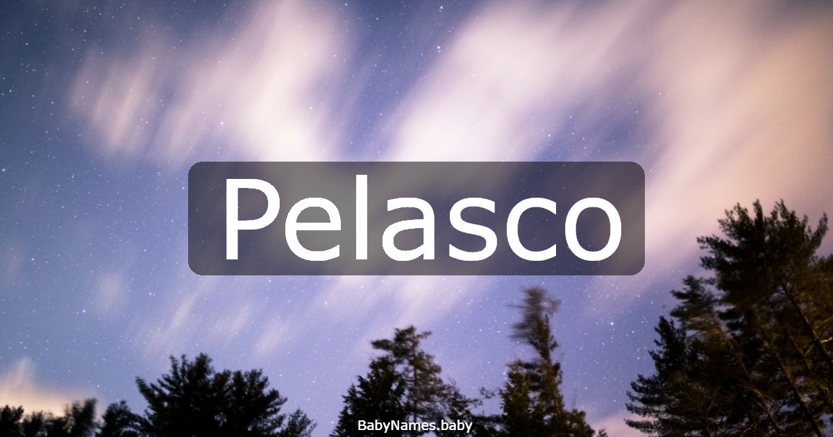 Pelasco