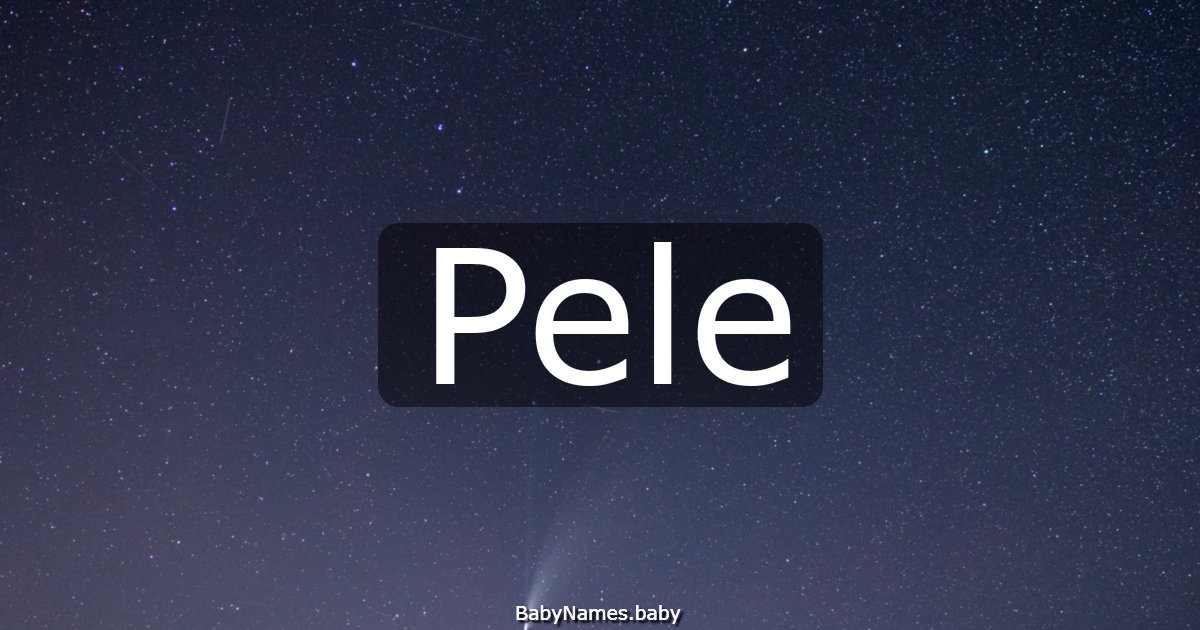 Pele