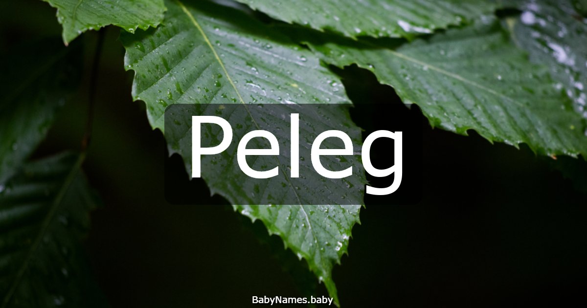 Peleg
