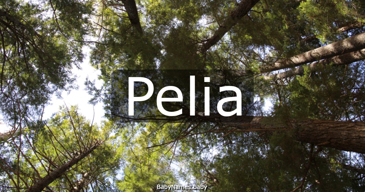 Pelia