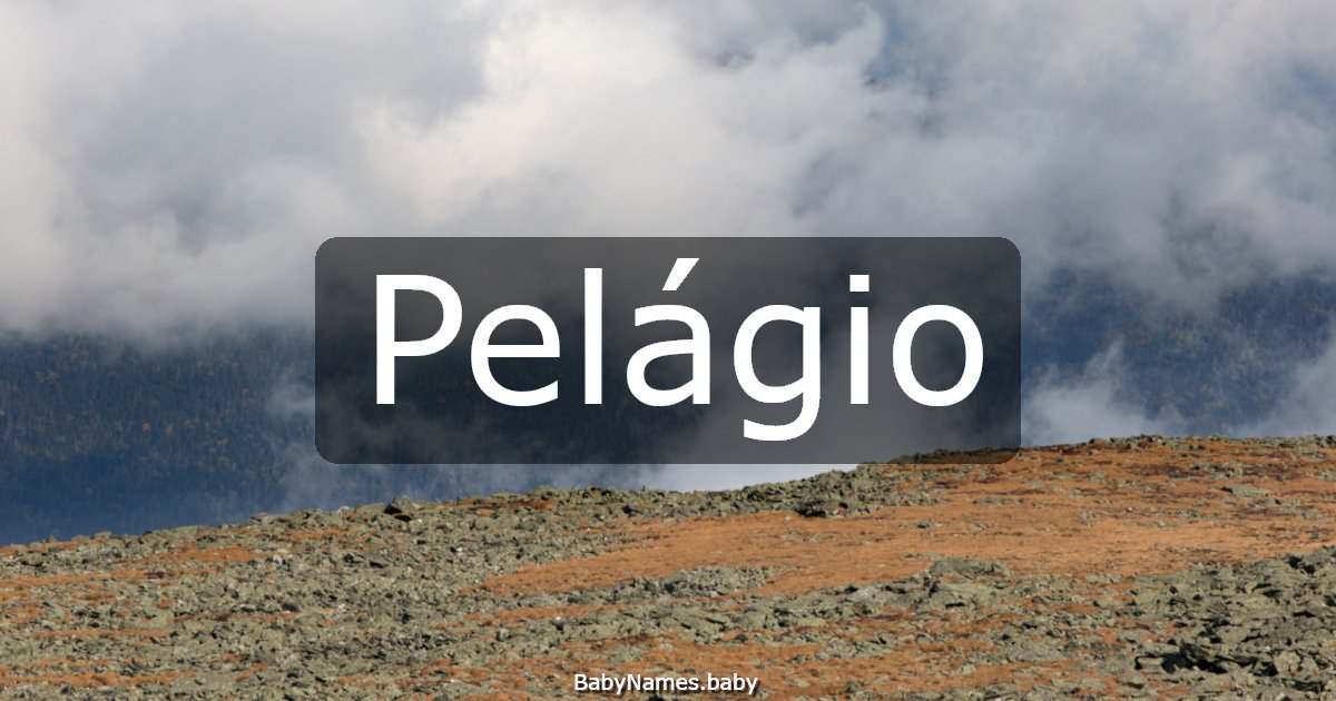 Pelágio