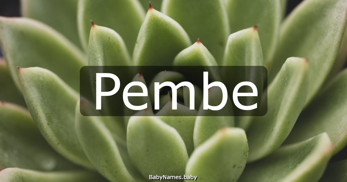 Pembe