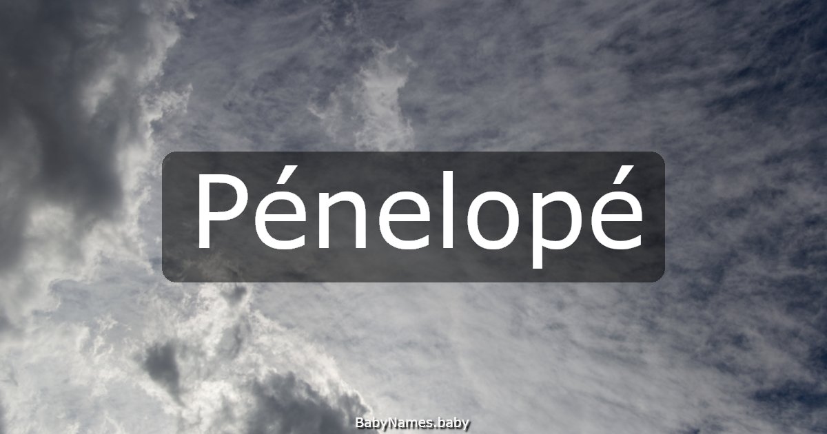 Pénelopé