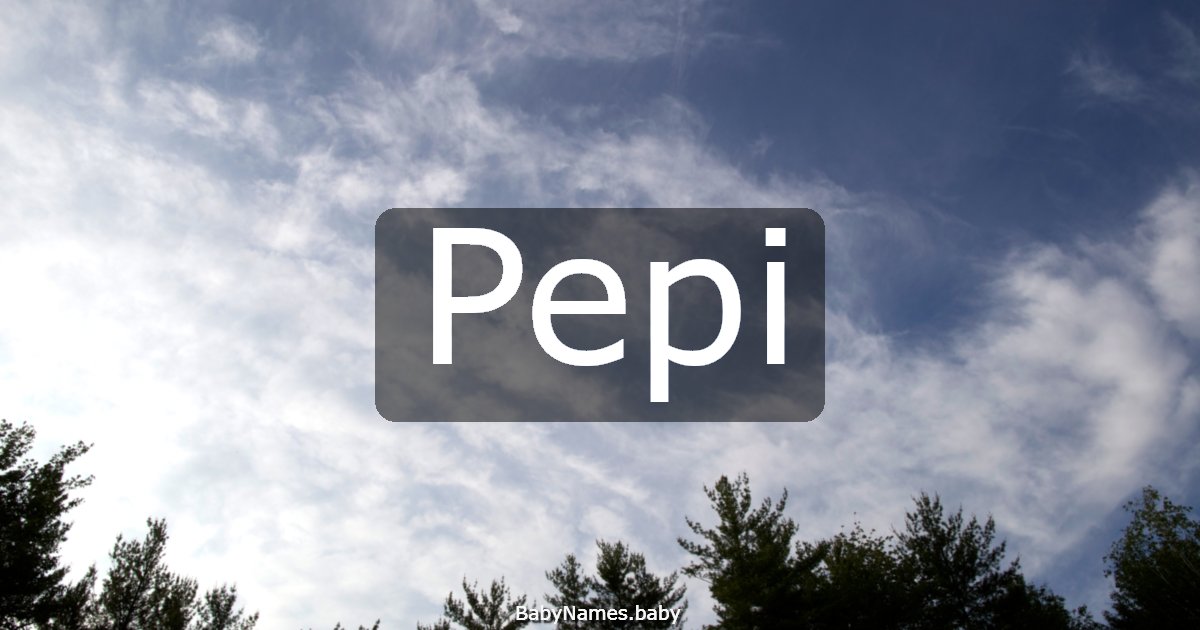 Pepi