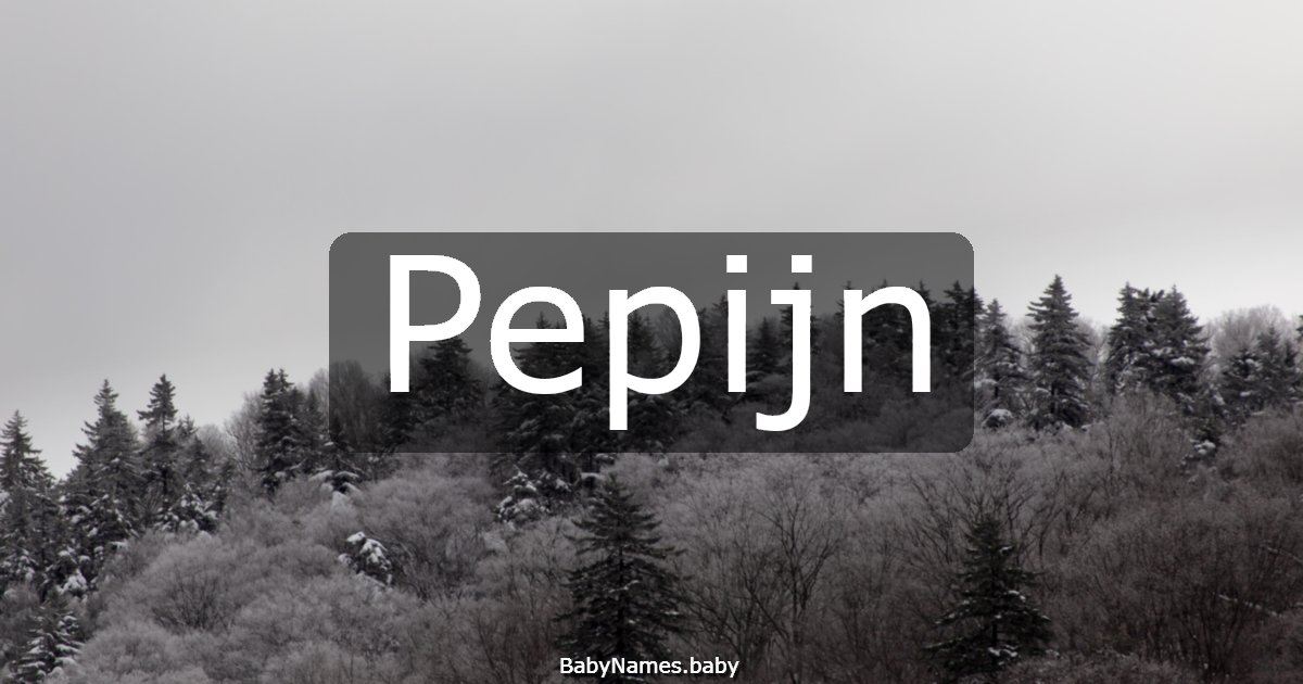 Pepijn