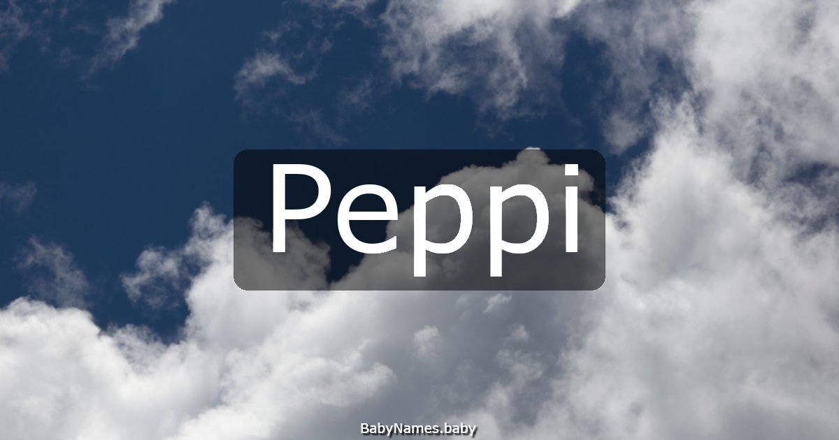 Peppi