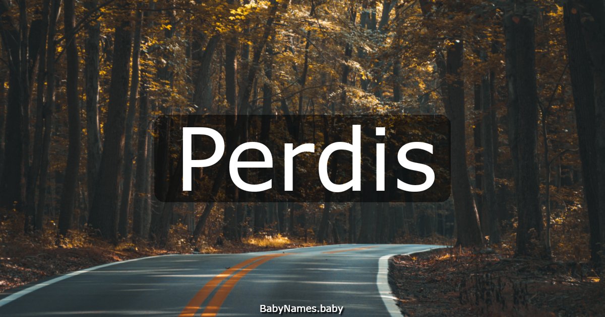 Perdis
