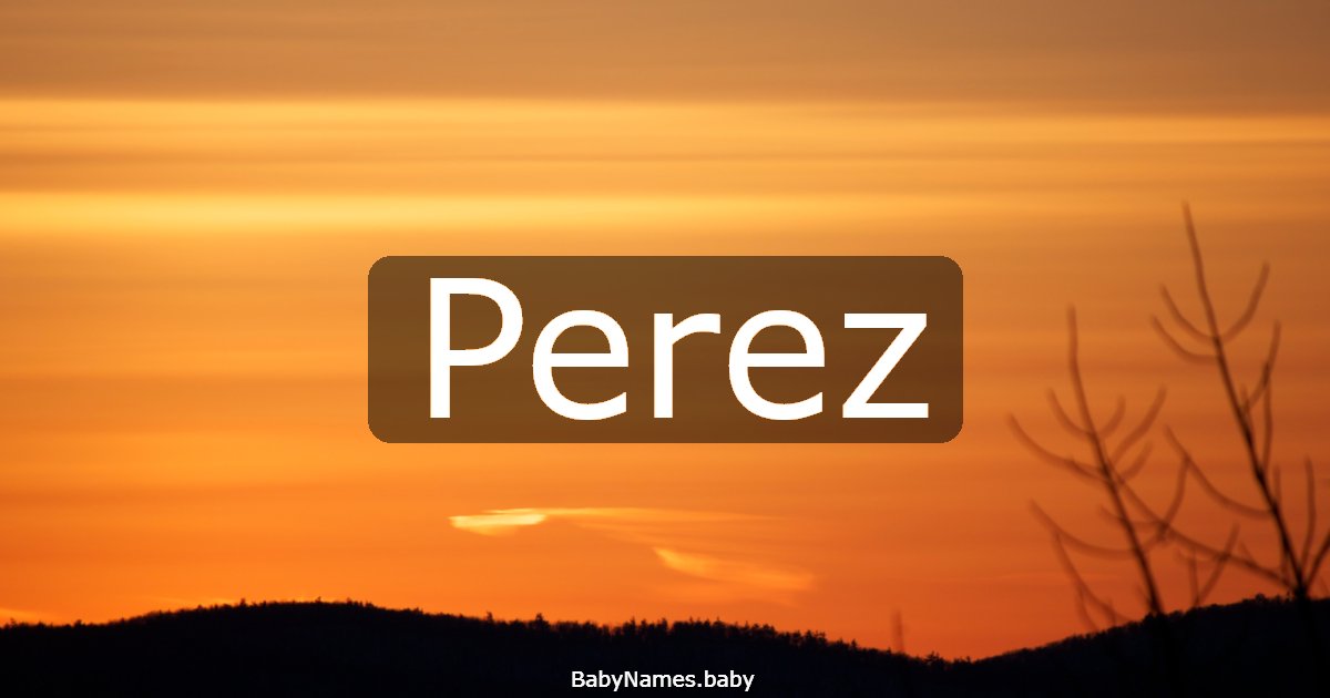 Perez