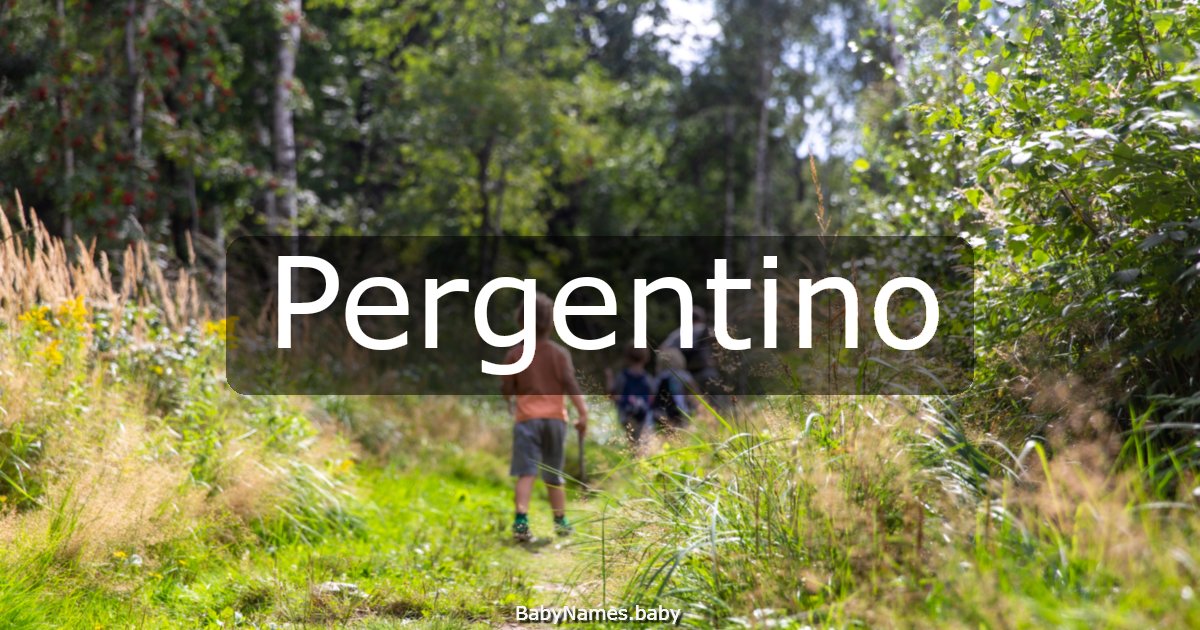 Pergentino