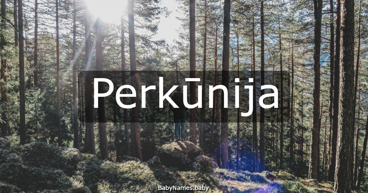 Perkūnija