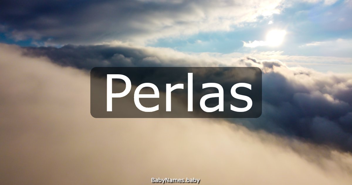 Perlas