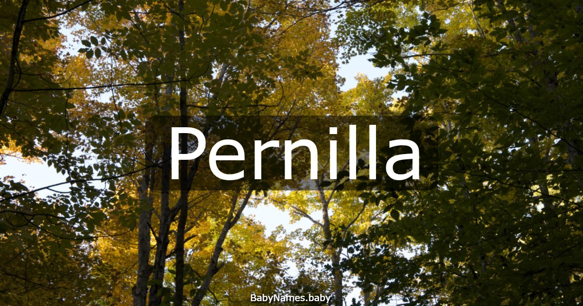 Pernilla