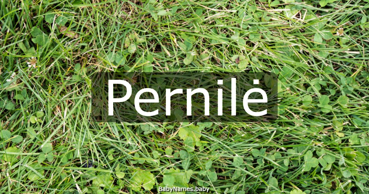 Pernilė