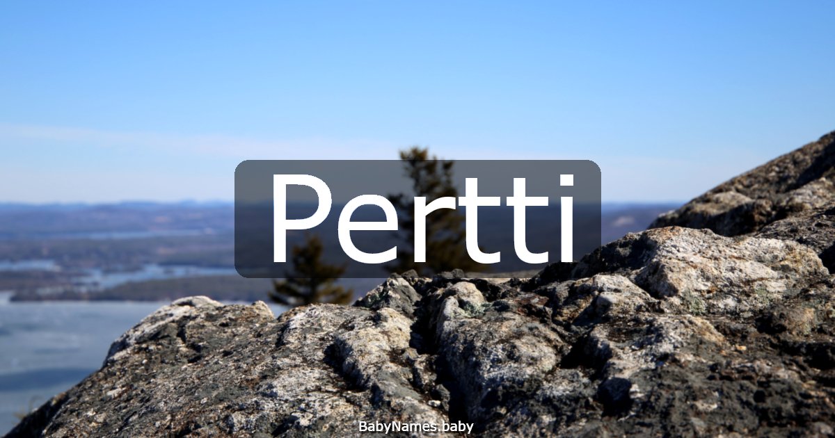 Pertti
