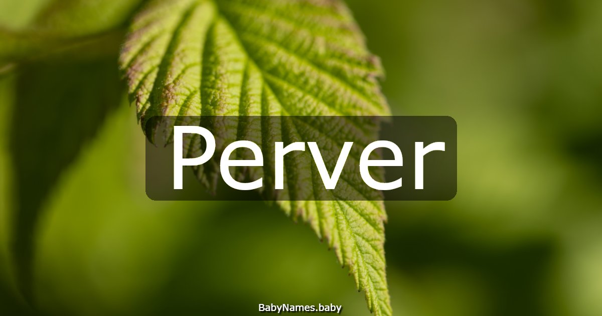 Perver