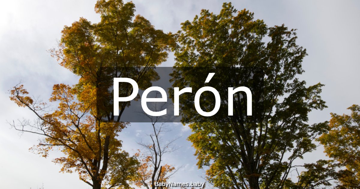 Perón
