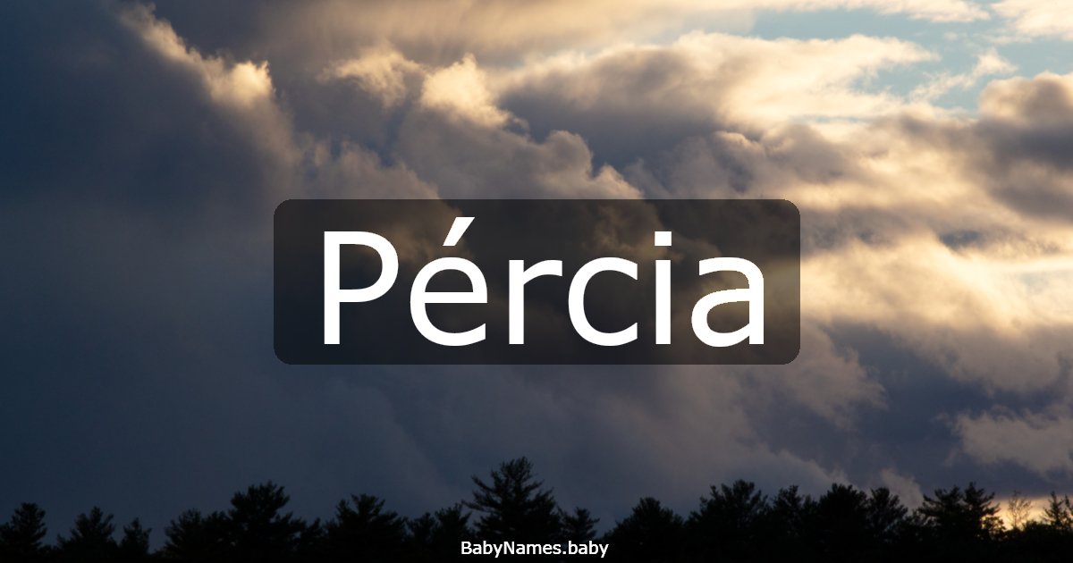Pércia