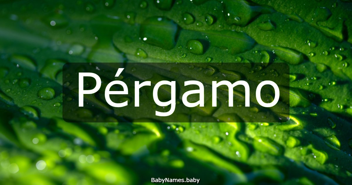 Pérgamo