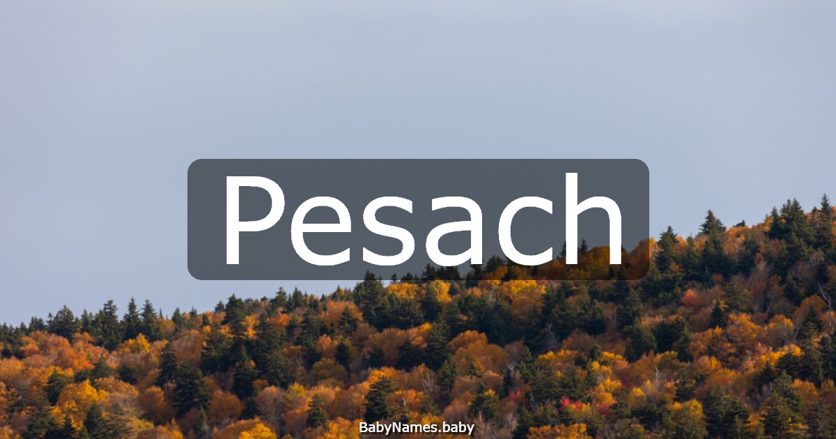 Pesach