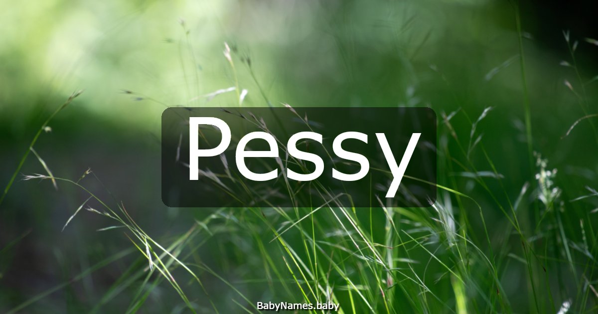 Pessy