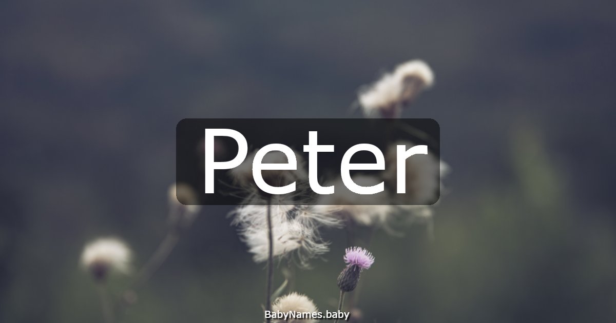 Peter
