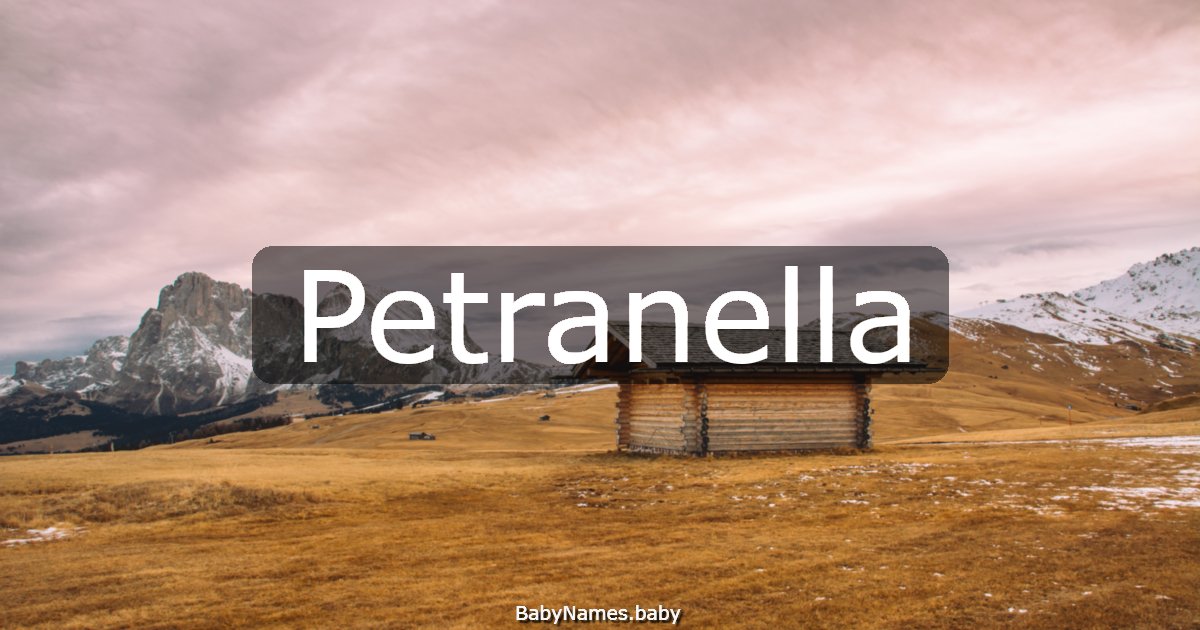 Petranella