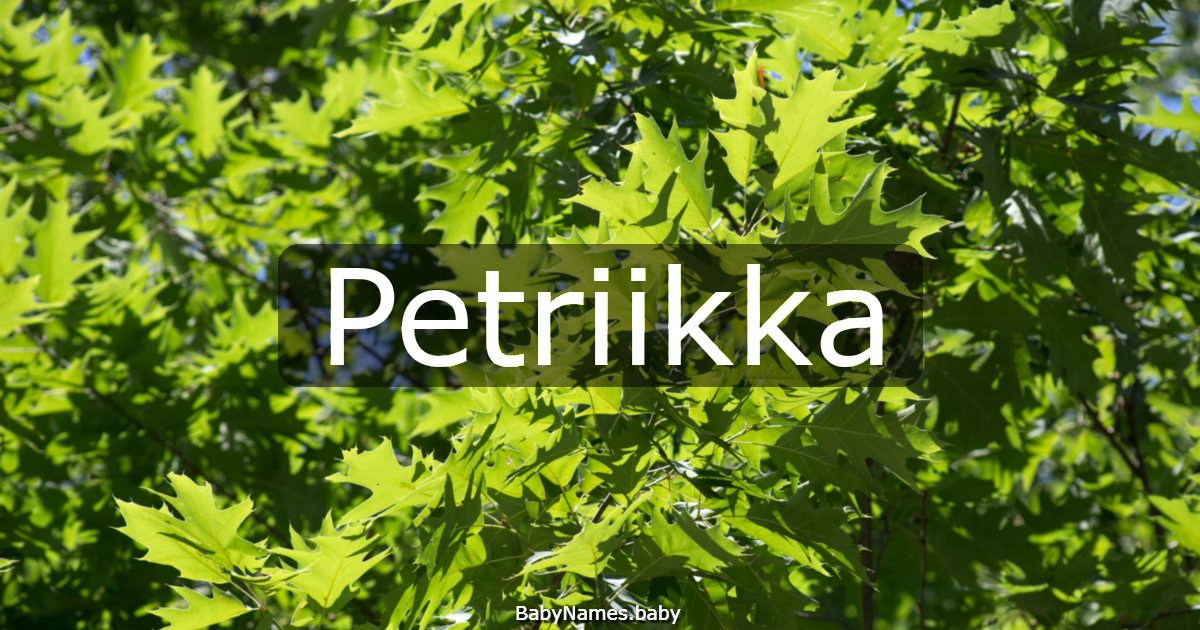 Petriikka