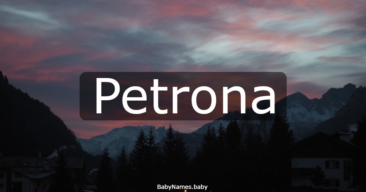 Petrona