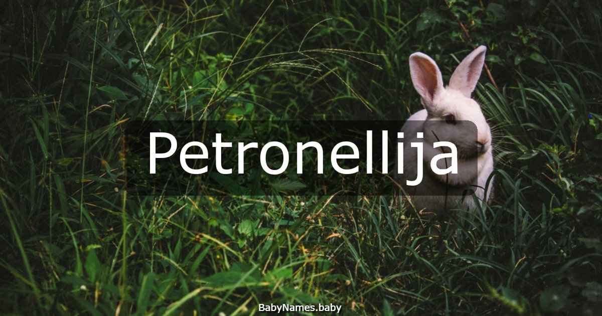 Petronellija