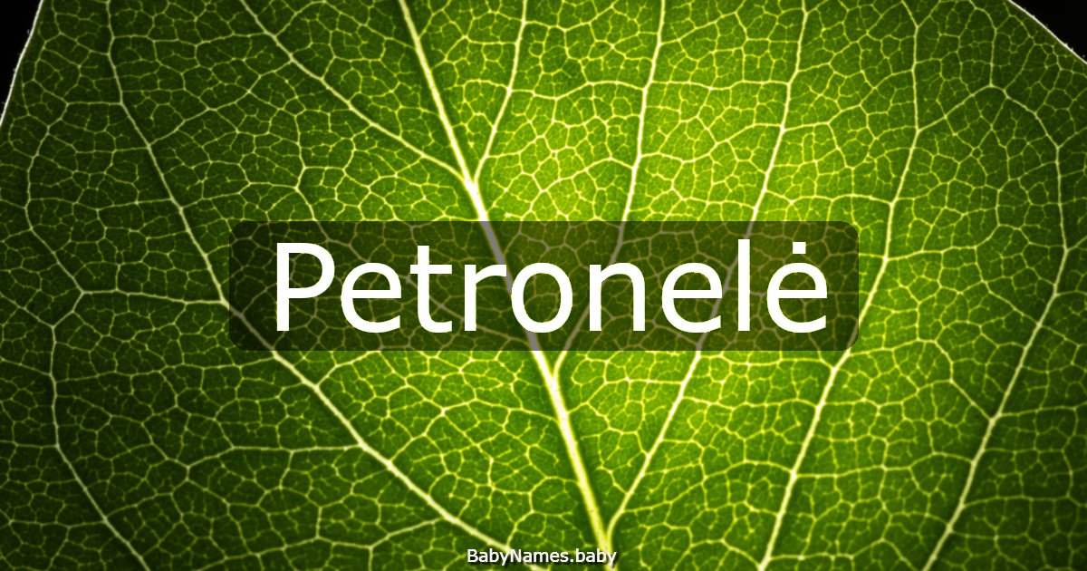 Petronelė
