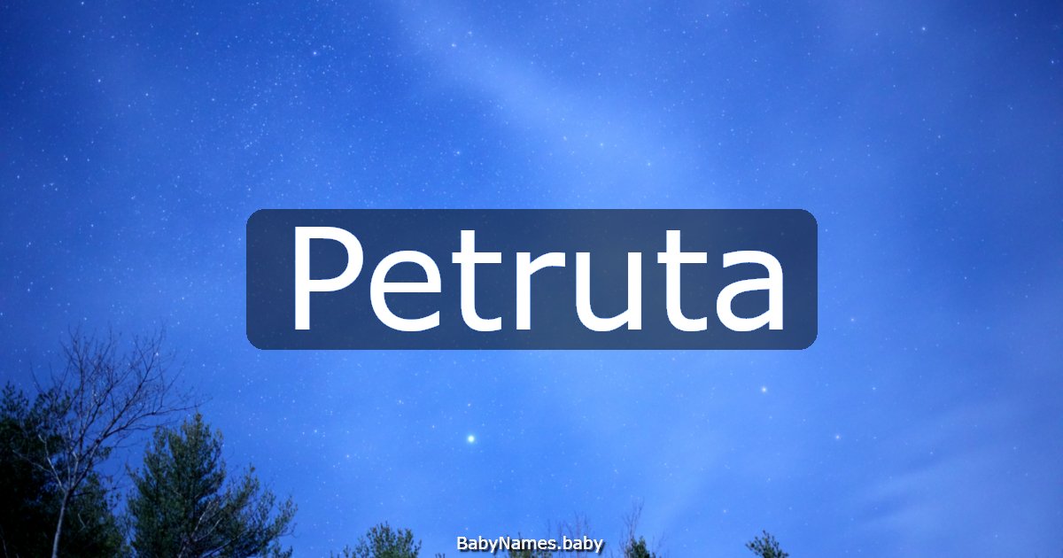 Petruta
