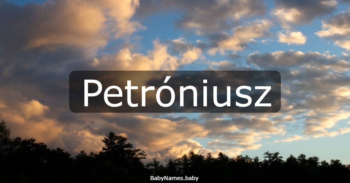Petróniusz
