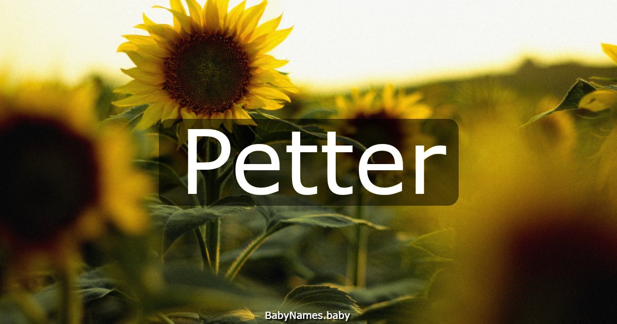 Petter