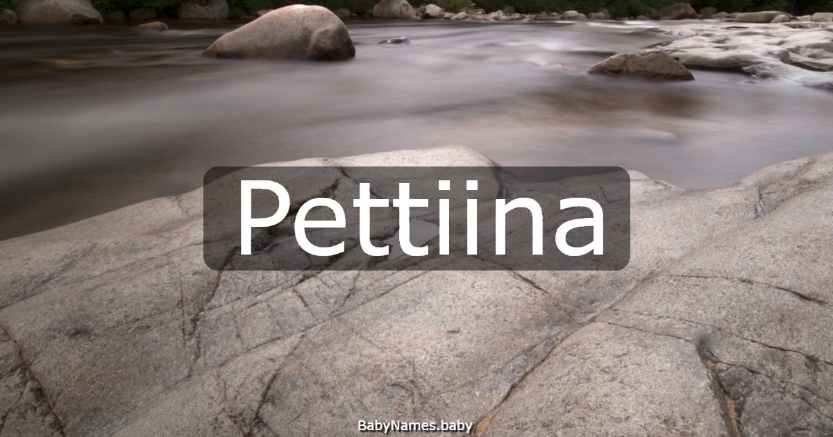 Pettiina