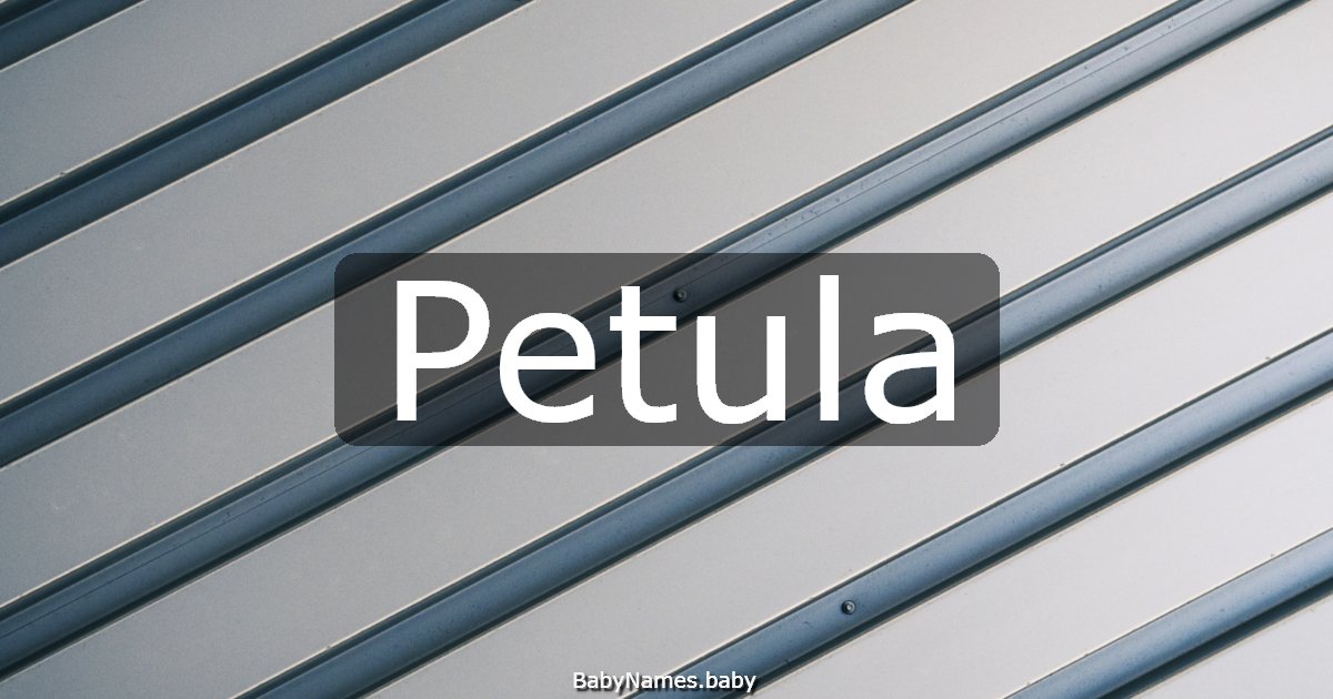 Petula