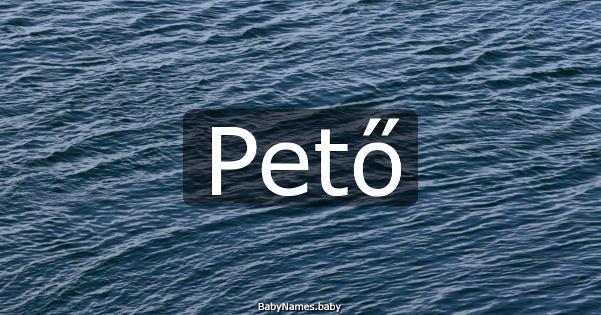 Pető