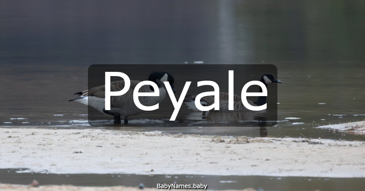 Peyale