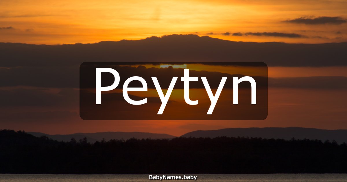 Peytyn